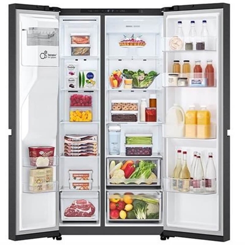 Tủ lạnh LG Inverter 641 lít Side By Side LSI63BLMA