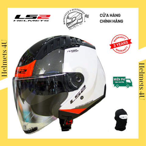 Mũ 3/4 LS2 OF600 COPTER II ECER-22.06 FREESHIP