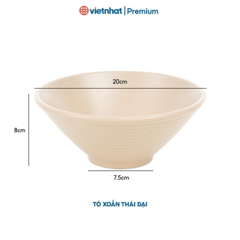 Tô xoắn nhám, tô loe, bát loa đủi size nhựa nhám 6843/6844/6845 Nhựa Việt Nhật Shop