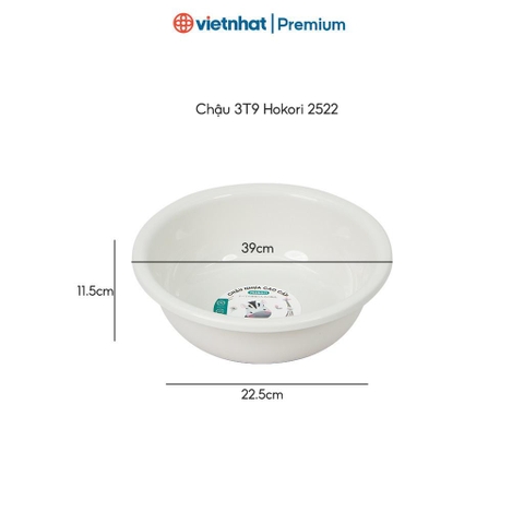 Bộ 5 Chậu cao cấp Hokori dày dặn 2520/21/22/25/26 Nhựa Việt Nhật Shop