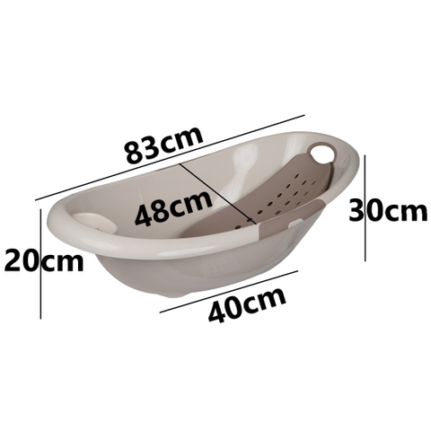 Chậu tắm phi thuyền Hokori cho bé sơ sinh 2202 Nhựa Việt Nhật Shop