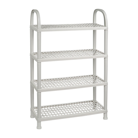Kệ đựng dép, kệ dép nhựa đa năng, nhỏ gọn 4 tầng K5504 Nhựa Việt Nhật shop