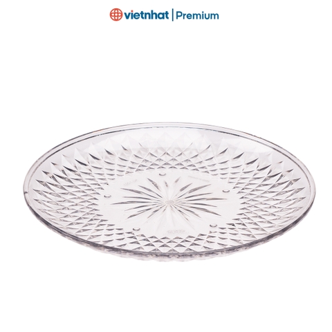 Đĩa nhựa tròn kim cương trong suốt Hokori DKCH 1290/1291/1292 Nhựa Việt Nhật Shop
