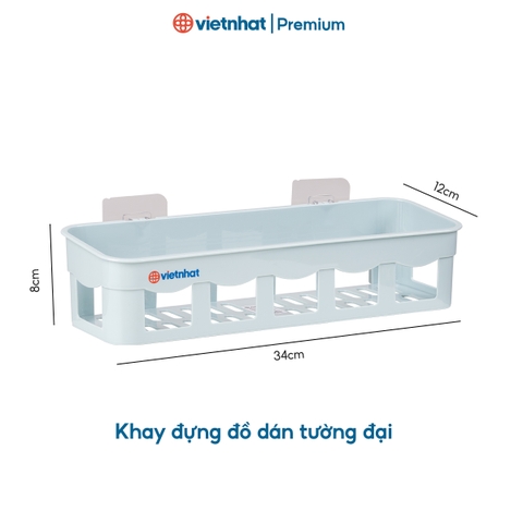 Khay đựng đồ dán tường đa năng 5698/5699/5701 Nhựa Việt Nhật Shop