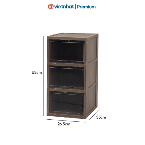 Hộp đựng giày, tủ đựng giày tiện ích  3868-3/3868-4/3868-5/3869 Nhựa Việt Nhật Shop