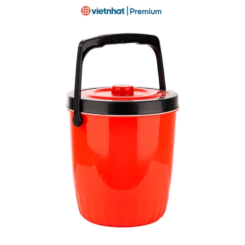 Thùng đựng đá, phích đá giữ nhiệt 10L siêu bền Việt Nhật P3910 Nhựa Việt Nhật Shop