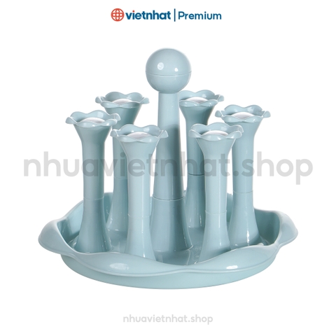 Khay úp cốc, cắm cốc 6ly - 8ly đa năng 1306 -1308 Nhựa Việt Nhật Shop