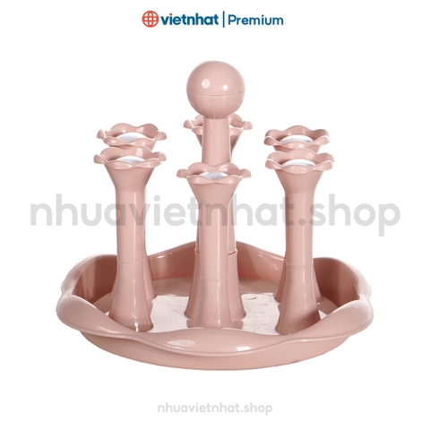 Khay úp cốc, cắm cốc 6ly - 8ly đa năng 1306 -1308 Nhựa Việt Nhật Shop