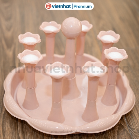 Khay úp cốc, cắm cốc 6ly - 8ly đa năng 1306 -1308 Nhựa Việt Nhật Shop
