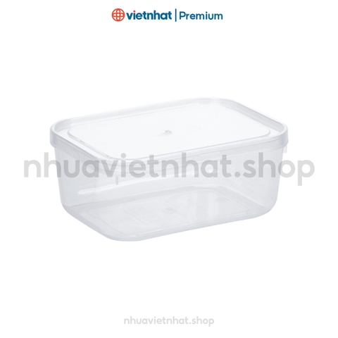 Bộ hộp lạnh 5 size, bộ hộp thực phẩm CN, Bộ hộp lạnh bầu 5 B6685 Nhựa Việt Nhật Shop