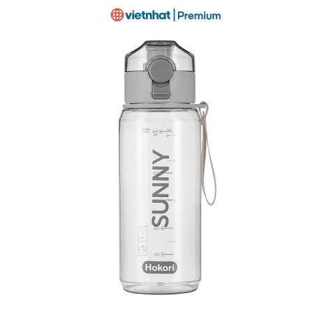 Bình đựng nước Sunny 680ml có lọc cao cấp Hokori B0085 Nhựa Việt Nhật Shop
