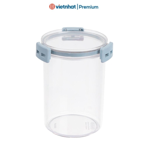 Hộp đựng thực phẩm đồ khô dáng tròn Hokori HKTH 6593/6594/6595 Nhựa Việt Nhật Premium