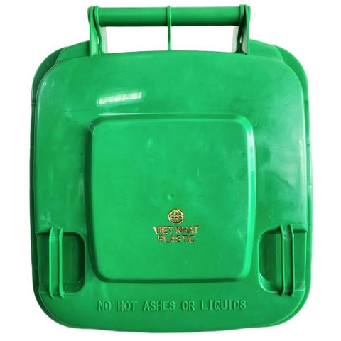 Thùng Rác Có Bánh Xe 5342 40l tiện lợi, ngăn mùi, nắp đậy kín Nhựa Việt Nhật Shop