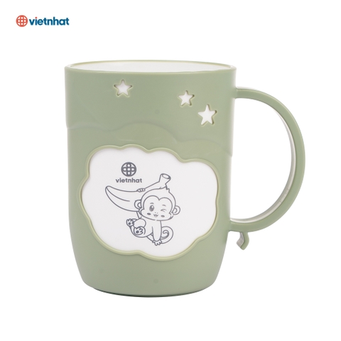 Cốc nhựa, cốc uống nước, cốc đánh răng ngôi sao hai màu C6263 Nhựa Việt Nhật Shop