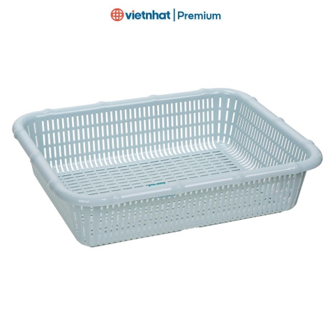 Rổ vuông nhựa đốt trúc 4 size dùng đựng đồ R3536 Nhựa Việt Nhật Shop
