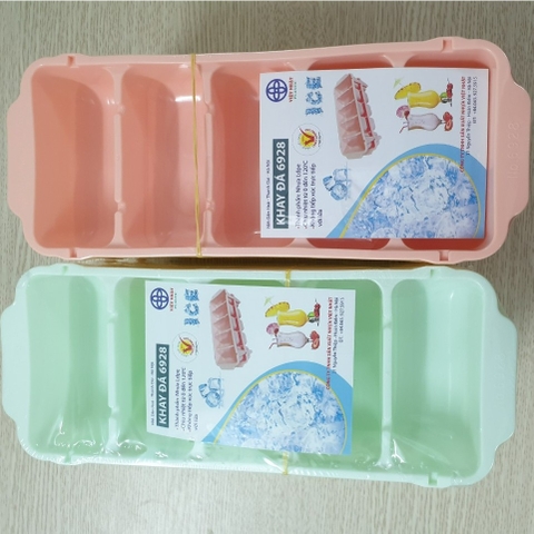 Khay đá, vỉ đá, vỉ đá 5 viên không mùi, kháng khuẩn 6928 Nhựa Việt Nhật Shop