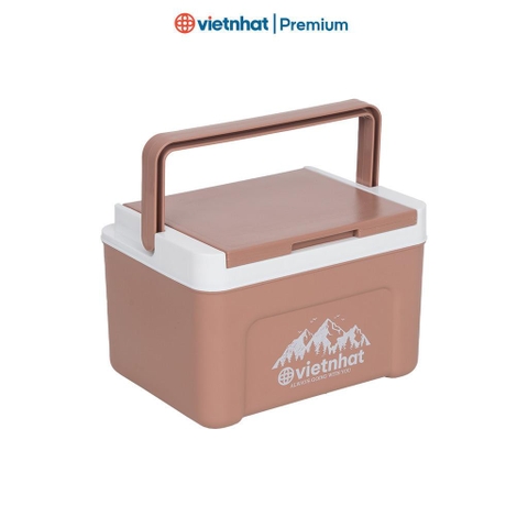 Phích đá, thùng đá vuông tiện ích mini có quai xách P3932 Nhựa Việt Nhật Shop