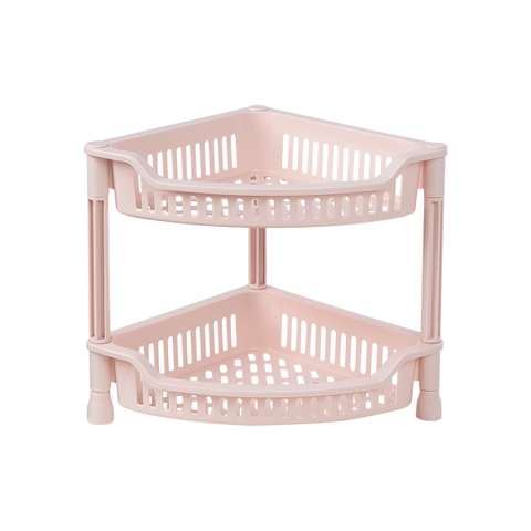 Kệ nhựa, kệ tam giác trung 2 tầng, 3 tầng nhỏ gọn K5536 Nhựa Việt Nhật Shop