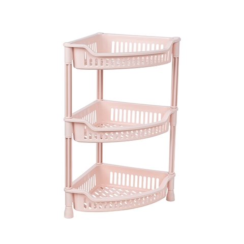 Kệ nhựa, kệ tam giác trung 2 tầng, 3 tầng nhỏ gọn K5536 Nhựa Việt Nhật Shop
