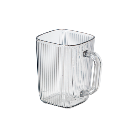 Cốc nhựa trong, cốc đánh răng, cốc vuông tăm có quai C6251 Nhựa Việt Nhật Shop