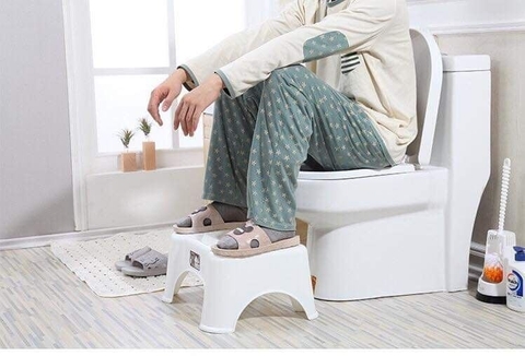 Ghế kê chân toilet chống táo bón, ghế kê chân toilet khi đi vệ sinh 2136 Nhựa Việt Nhật Shop