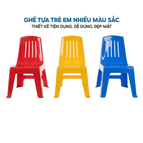 Ghế tựa trẻ em mẫu sọc nhật Việt Nhật 1961 Nhựa Việt Nhật Premium