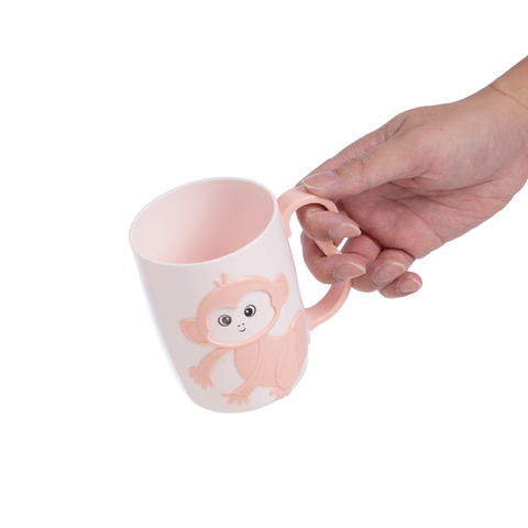 Cốc nhựa, cốc uống nước, cốc Khỉ 2 màu 6285 xinh Nhựa Việt Nhật Shop