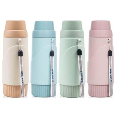 Bình giữ nhiệt cầm tay cá nhân 450ml B3980 Nhựa Việt Nhật Shop