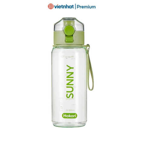 Bình đựng nước Sunny 680ml có lọc cao cấp Hokori B0085 Nhựa Việt Nhật Shop