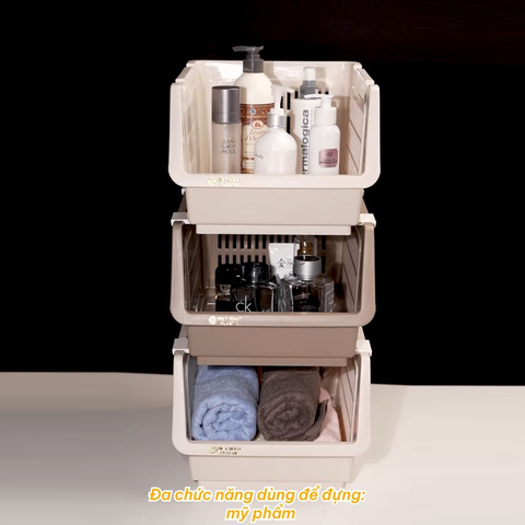 KỆ XẾP TẦNG 5569 văn phòng để bàn đa năng, tiện lợi 5569 Nhựa Việt Nhật shop