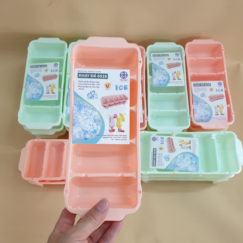 Khay đá, vỉ đá, vỉ đá 5 viên không mùi, kháng khuẩn 6928 Nhựa Việt Nhật Shop