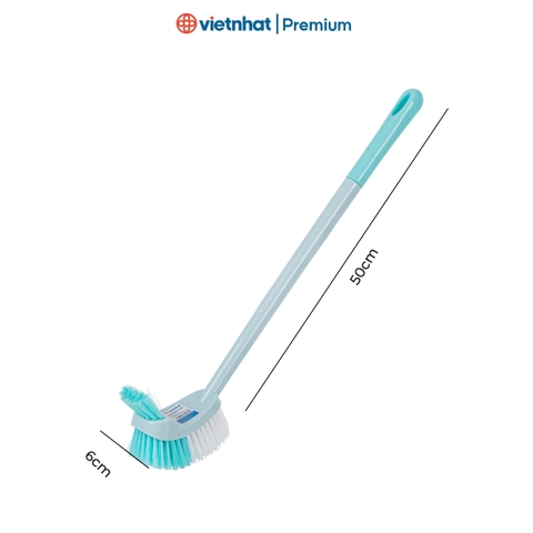 Cọ Làm Sạch toilet, cọ cong 2 mặt C5850 Nhựa Việt Nhật Shop