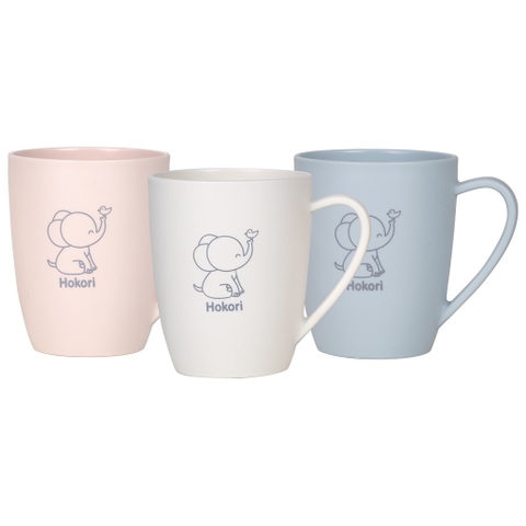 Cốc uống nước cao cấp có quai cầm Hokori - Nhựa Việt Nhật C6362 Nhựa Việt Nhật Premium