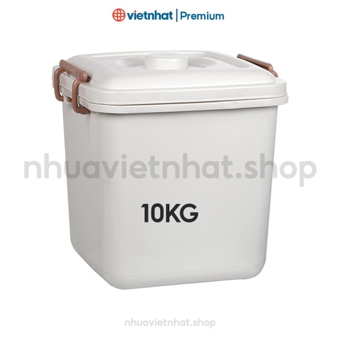 Thùng đựng gạo tiện ích 10kg - 15kg 53/5353 Nhựa Việt Nhật Shop