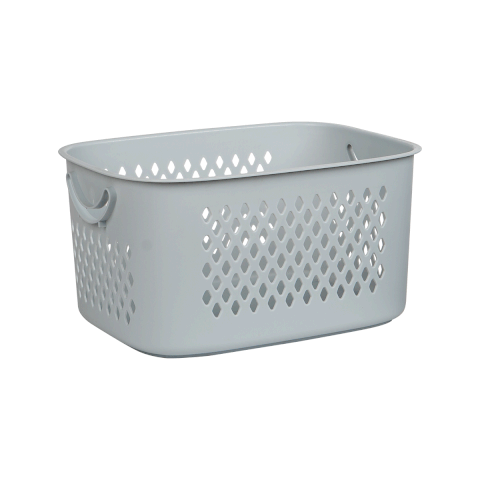 Giỏ đựng đồ đa năng có quai xách, giỏ caro 3372/3373 Nhựa Việt Nhật Shop