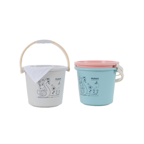 Xô nhựa cao cấp Hokori 6L 11L đa năng, có quai xách 5211 Nhựa Việt Nhật shop