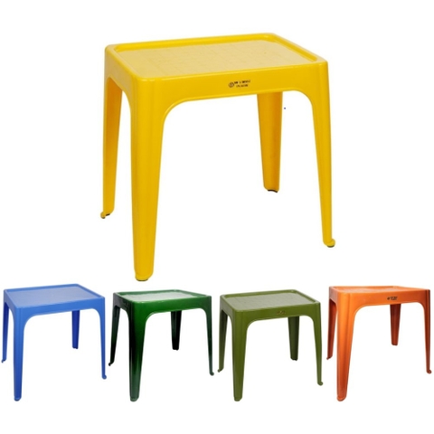 Bàn trà chanh vỉa hè đa sắc màu 1819 Nhựa Việt Nhật Shop