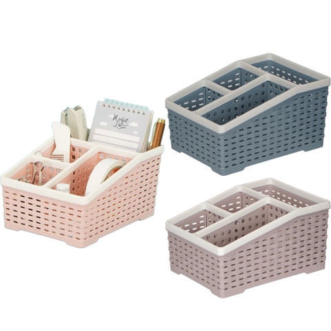 Khay nhựa tiện ích 4 ngăn size to tiện dụng, đa năng 5688 Nhựa Việt Nhật Shop