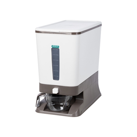 Thùng đựng gạo tiện ích 20kg có ca đong cao cấp Hokori 5339 Nhựa Việt Nhật Shop