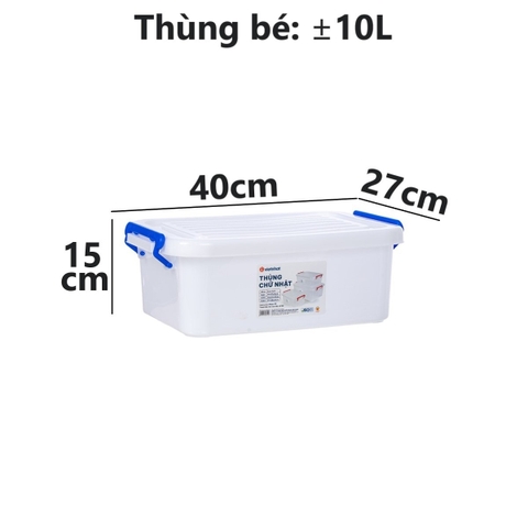 Thùng chữ nhật 10L 5331