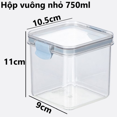 Hộp đựng thực phẩm đồ khô, có nắp cài kín cao cấp Hokori HKH 6590/6591/6592 Nhựa Việt Nhật Shop