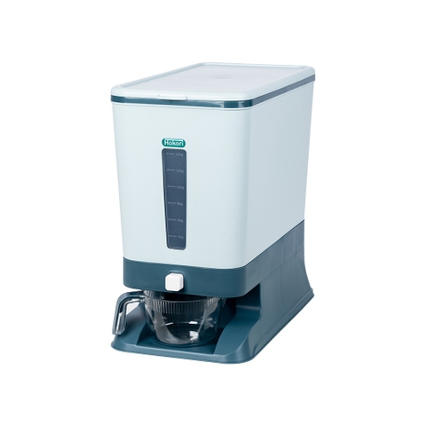 Thùng đựng gạo tiện ích 20kg có ca đong cao cấp Hokori 5339 Nhựa Việt Nhật Shop