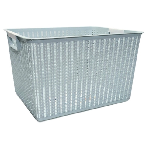 Rổ đan mây đựng đồ đa năng 3 size đựng quần áo, đồ dùng 3415 Nhựa Việt Nhật shop