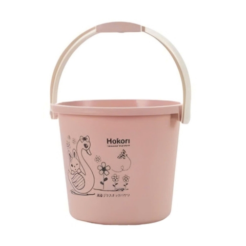 Xô nhựa cao cấp Hokori 6L 11L đa năng, có quai xách 5211 Nhựa Việt Nhật shop