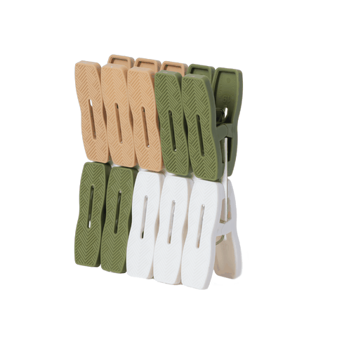 Kẹp quần áo to Kiểu Mới, vỉ móc kẹp, kẹp nhựa đa năng 2842 Nhựa Việt Nhật Shop