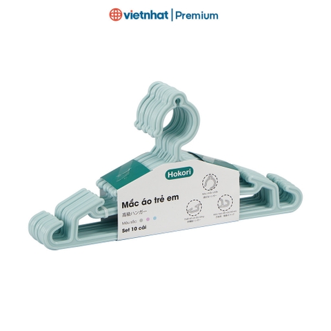 Mắc áo trẻ em cao cấp Hokori M2830 Nhựa Việt Nhật Shop