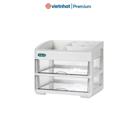 Tủ mỹ phẩm để bàn có ngăn 2T 3T 4T Hokori 3636 Nhựa Việt Nhật Shop