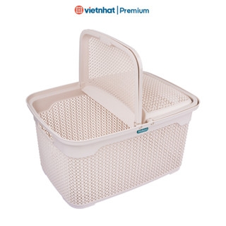 Làn đi sinh, làn nắp đi sinh cho mẹ, làn nắp chấm bi Hokori L2609 Nhựa Việt Nhật shop