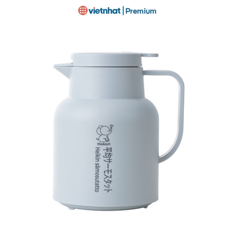 Bình giữ nhiệt ruột thủy tinh 1L 1.5L Hokori B3981 Nhựa Việt Nhật Shop