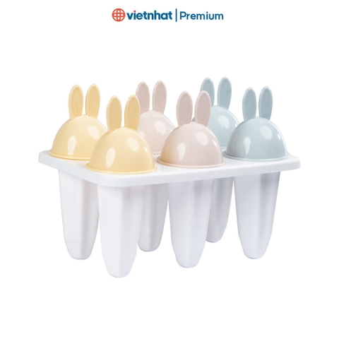 Khuôn làm kem que nhựa có nắp nhỏ gọn, tiện dụng, nhiều ngăn 5616/5617/5618 KLK Nhựa Việt Nhật Shop